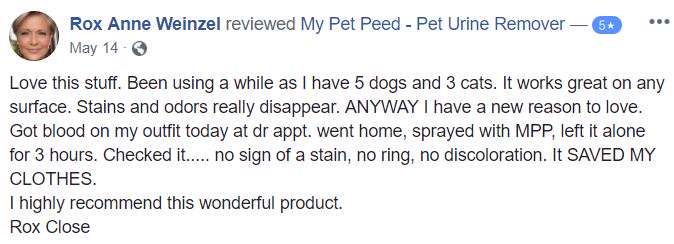  <a href='https://www.mypetpeed.com/review_groups/blood/'>Blood</a>, <a href='https://www.mypetpeed.com/review_groups/cat/'>Cat</a>, <a href='https://www.mypetpeed.com/review_groups/dog/'>Dog</a>, <a href='https://www.mypetpeed.com/review_groups/joe/'>Joe</a>, <a href='https://www.mypetpeed.com/review_groups/odor/'>Odor</a>, <a href='https://www.mypetpeed.com/review_groups/stains/'>Stains</a>
